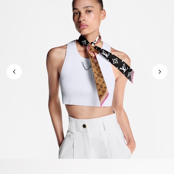 Louis Vuitton Multicolor Silk Scarf - Picture 3 of 3